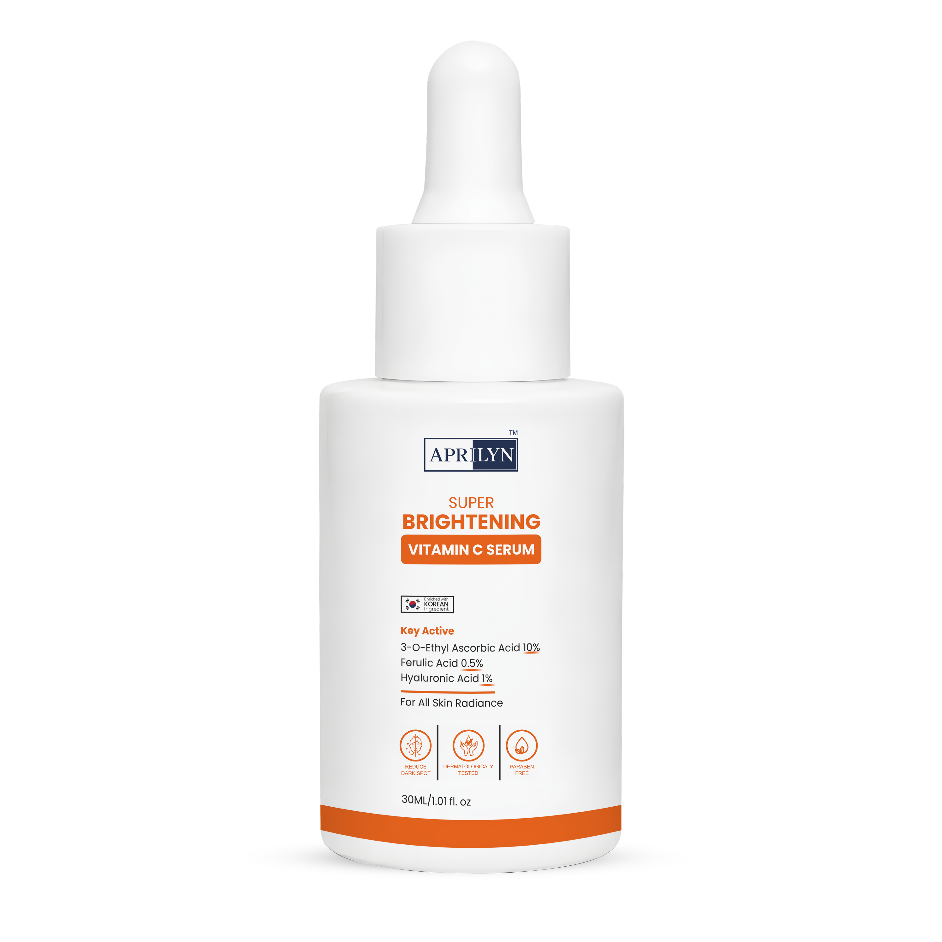 Super Brightening Vitamin C Serum with 10% 3-O-Ethyl Ascorbic Acid | Hydrating Glow Boost Formula – 30ml
