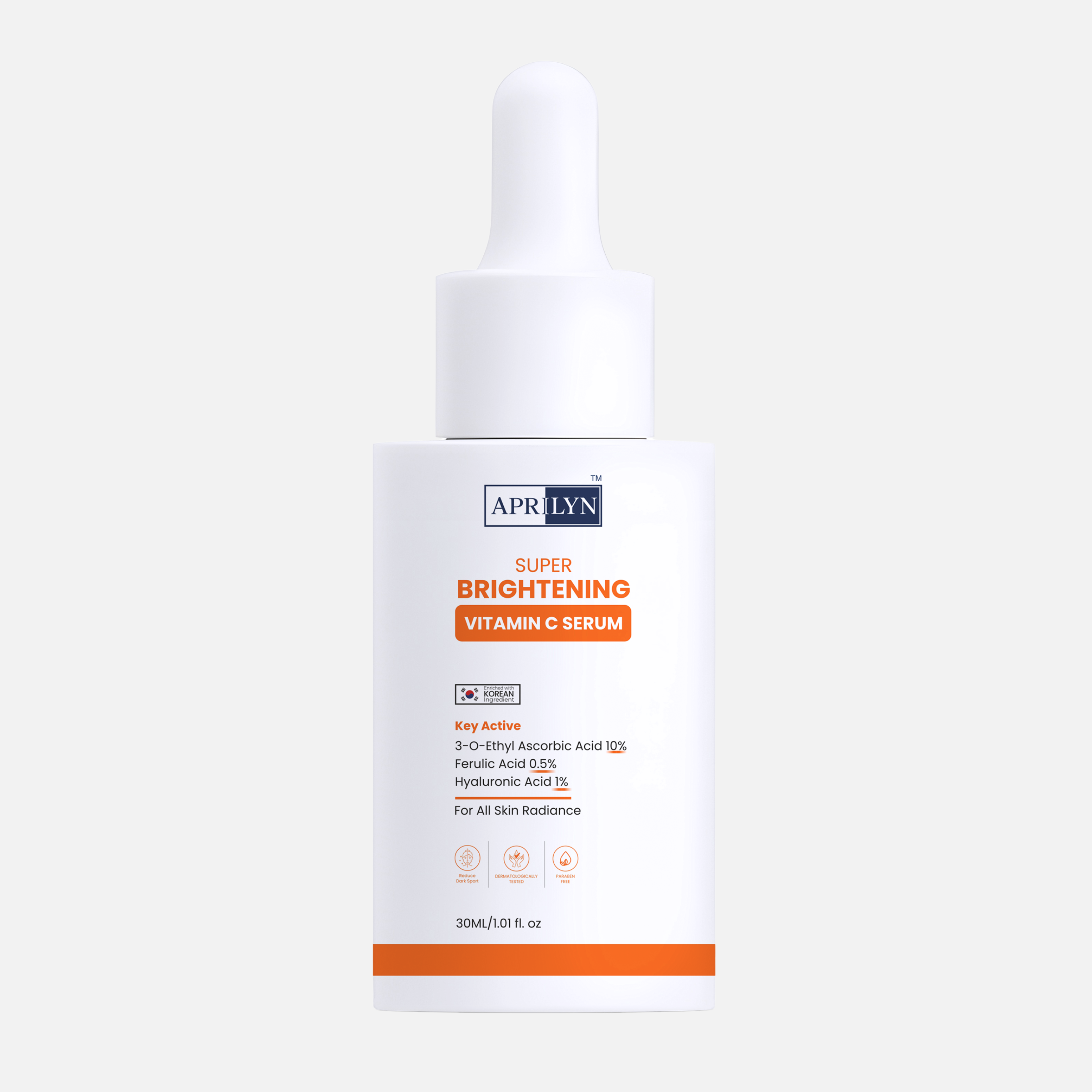 Super Brightening Vitamin C Serum with 10% 3-O-Ethyl Ascorbic Acid | Hydrating Glow Boost Formula – 30ml