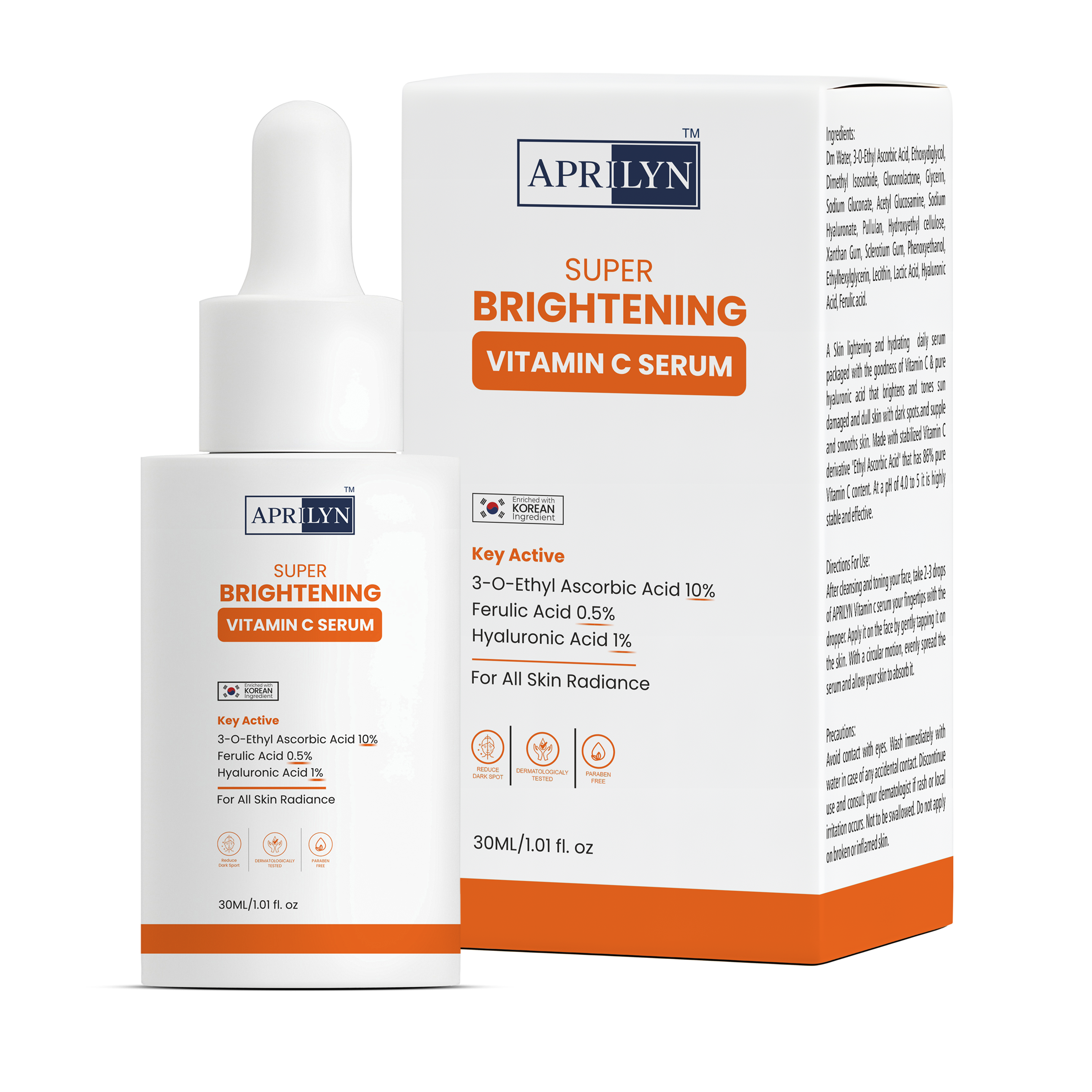 APRILYN Vitamin C Serum | Brightening & Dark Spots | 10% Vitamin C